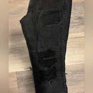 PacSun stacker skinny comfort  stretch black jeans